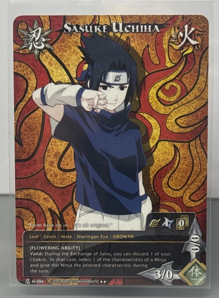 Naruto Sasuke In Individual Collectible Card Game Cards for sale