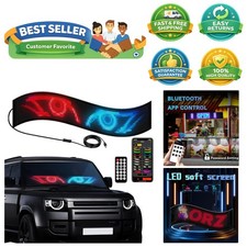 Waterproof LED Sign with App Control - Mobile Customization for Cars Trucks