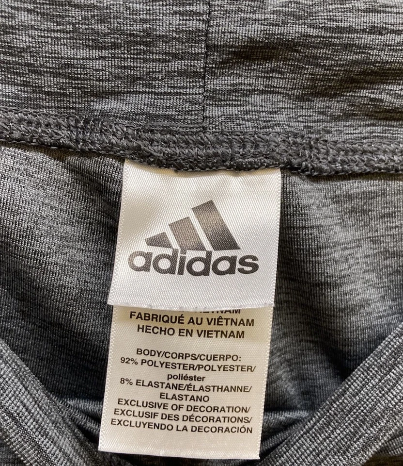 Adidas Pantalones Niñas XL 16 Gris Rosa Pantalones de Fútbol Deportivos Joggers Foto 3 de 3