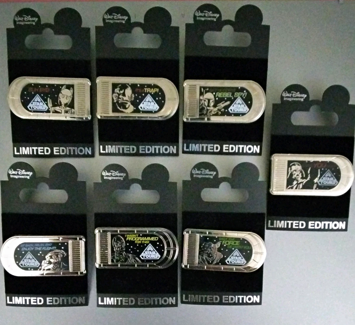 Star Tours Star Wars Disney Attraction & Ride Pins (1968-Now) for
