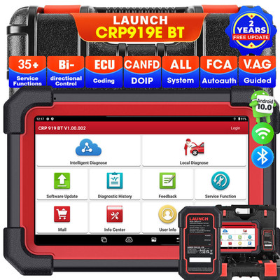 2026 LAUNCH X431 CRP919EBT Profi KFZ Diagnosegerät Auto OBD2 Scanner ALLE SYSTEM