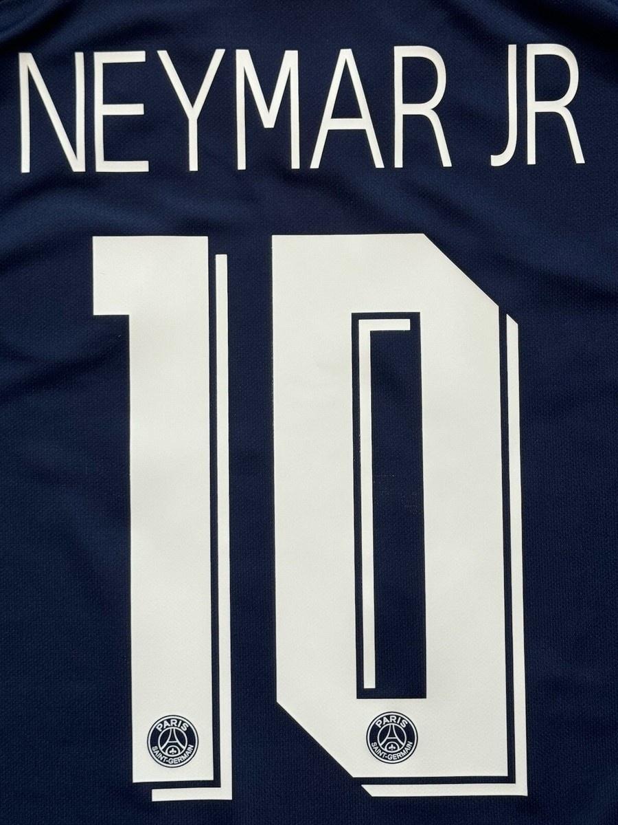 2019/20 PSG Home UCL Jersey #10 Neymar Jr 2XL Nike Long Sleeve