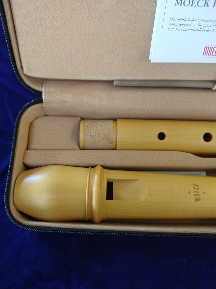 New Moeck 4404 Rottenburgh Tenor Recorder - Boxwood with Case - Image 2 of 4