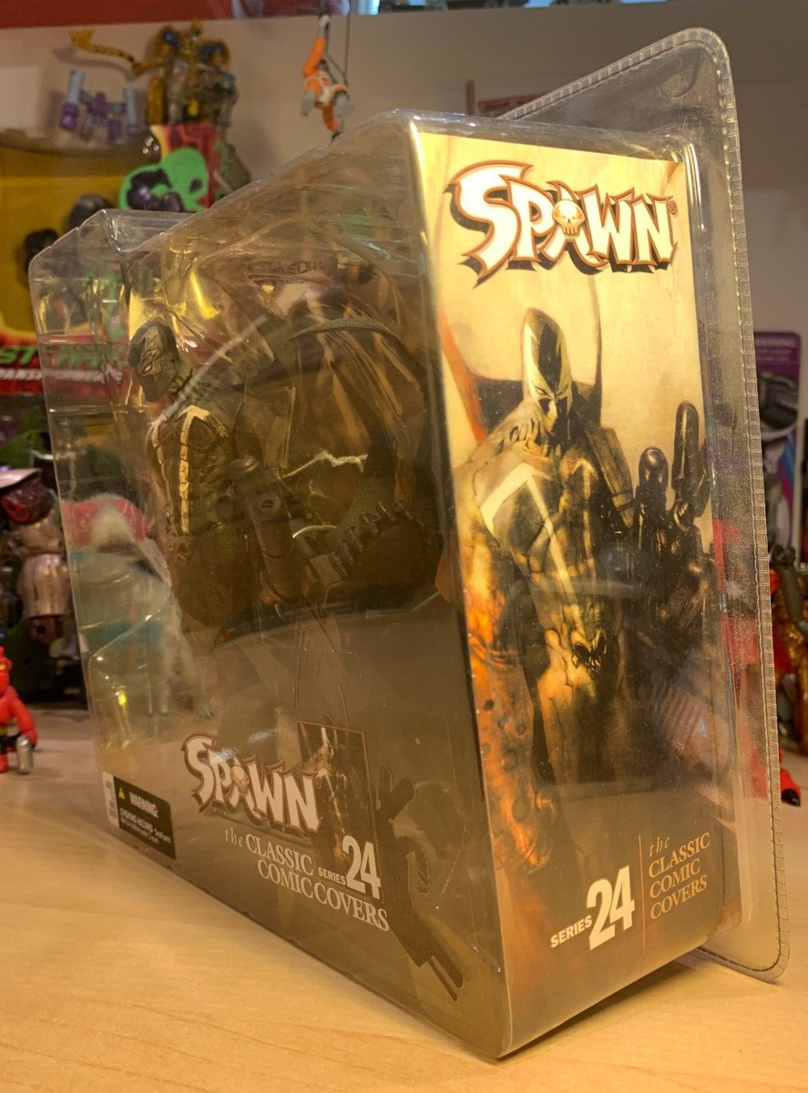 アメコミ SPAWN SERIES24/SPAWN hsi.01. Unopened. Mcfarlane Spawn 24 Classic Comic Covers hsi.01 HS Issue 01