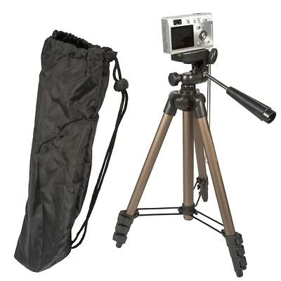105cm Stativ Kamerastativ Kamera Dreibein Tripod Aluminium mit Tasche Universal - Bild 1 von 4