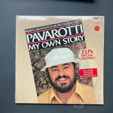 PAVAROTTI my own story 2 LPs 