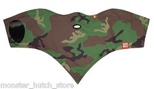 NEW WITH TAGS Airhole Unisex S1 2 LAYER FACEMASK WOODLAND HUNTING LIMITED