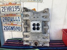 Offenhauser Dual Port Intake Manifold Olds 400425455 7-1-5 Offenhauser Dual Port Intake Manifold Olds 400425455 7-1-5