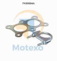 FK90694A BM Catalysts Montagesatz Katalysator Audi A3 1.8 9/1996 - 8/2000