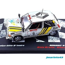 Renault 5 GT Turbo #9 A. Oreille - G. Thimonier Rally Costa Ivory 1989 1:43
