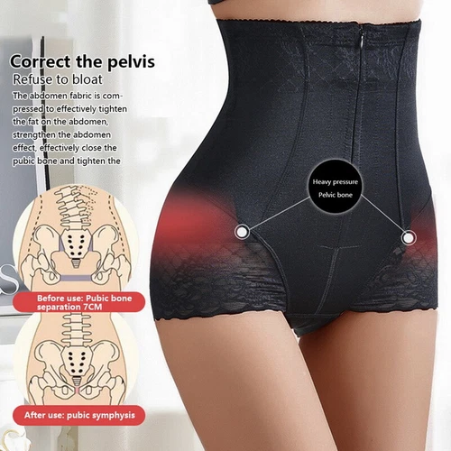High Waist Knickers Body Shaper Tummy Control Panty Butt Shaper Underwear Corset - Picture 12 of 18