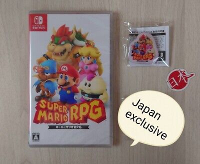 Nintendo Switch Super Mario RPG REMAKE w/ Exclusive Pin Japan | eBay