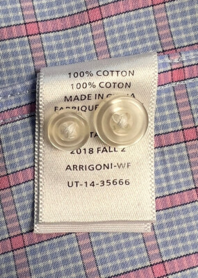 UnTuckit Arrigoni Wrinkle Free Long Sleeve Button Down Shirt