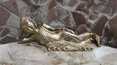 Buddha Budda Liegend Garten Groß Buddhafigur XXL Tempelwächter Thailand Figur 2