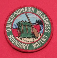 Vintage Superior Quetico Provincial Park Patch Wilderness Boundary Waters