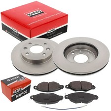 MAPCO BREMSSCHEIBEN 238mm + BELÄGE VORNE passend für NISSAN KUBISTAR RENAULT KAN