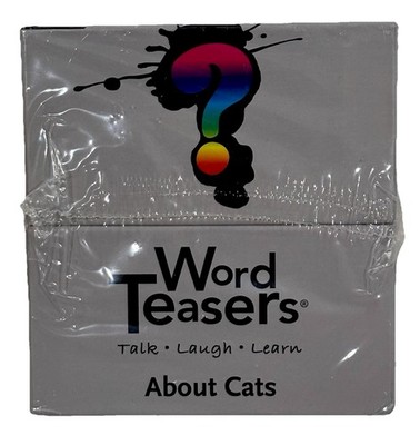About Cats Word Teasers - Talk, Laugh & Learn Game  NEW