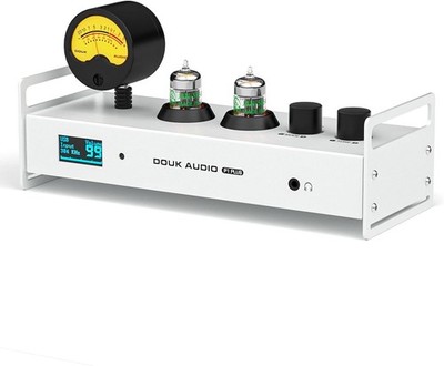 Douk Audio 2-Kanal Bluetooth Vakuumröhren Vorverstärker, Hi-Fi...