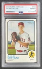 SHOHEI OHTANI PSA 8 2022 TOPPS HERITAGE #150 ANGELS 3911