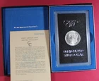 1882-CC GSA MORGAN UNCIRCULATED SILVER DOLLAR w/ BOX & COA
