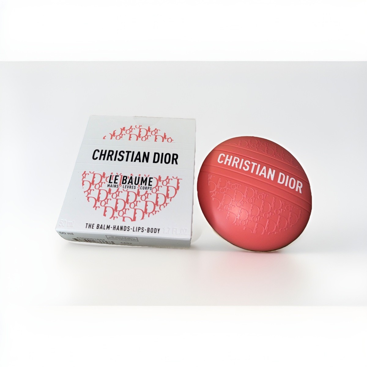 Christian Dior Le Baume Limited Addition CORAL TheBalm-hands-lips