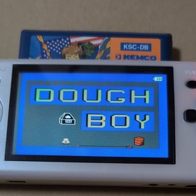 Nintendo Kemco Dough Boy Famicom FC Complete Tested Box Damage Manual Included