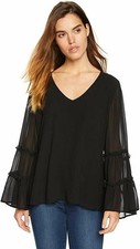 Show Me Your Mumu Nicolette Top Womens S Black Whimsigoth Fairy Grunge Romantic
