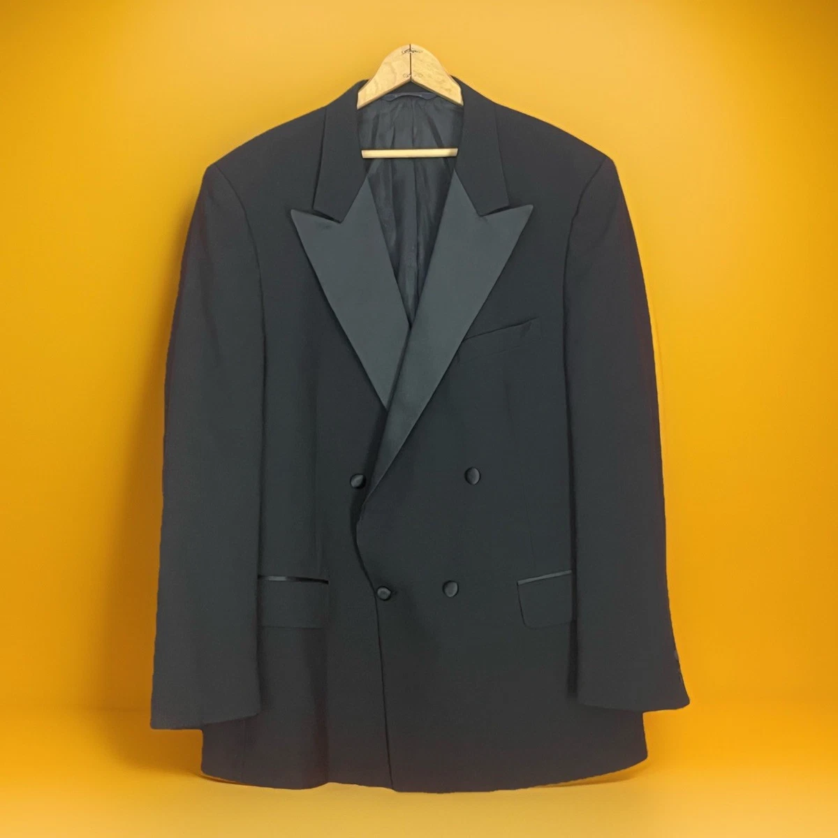 Burberry Black Double-Breasted Suits & Blazers for Men for sale | eBay
