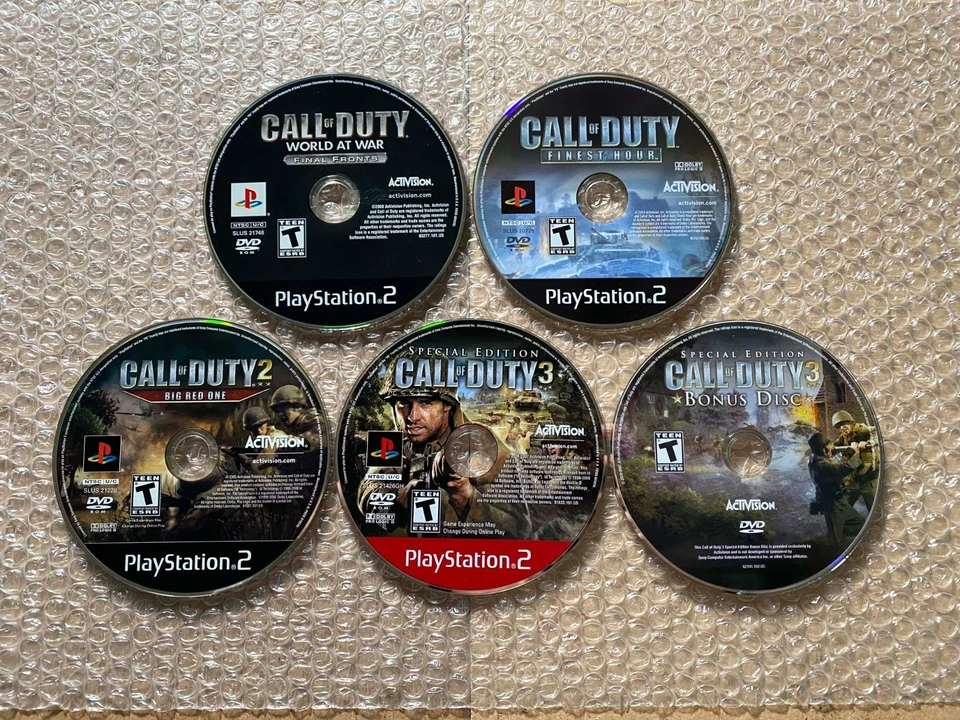 Call of Duty: World at War + лучший час + большой красный + 3 специальный (PS2) - полный - Изображение 2 из 4