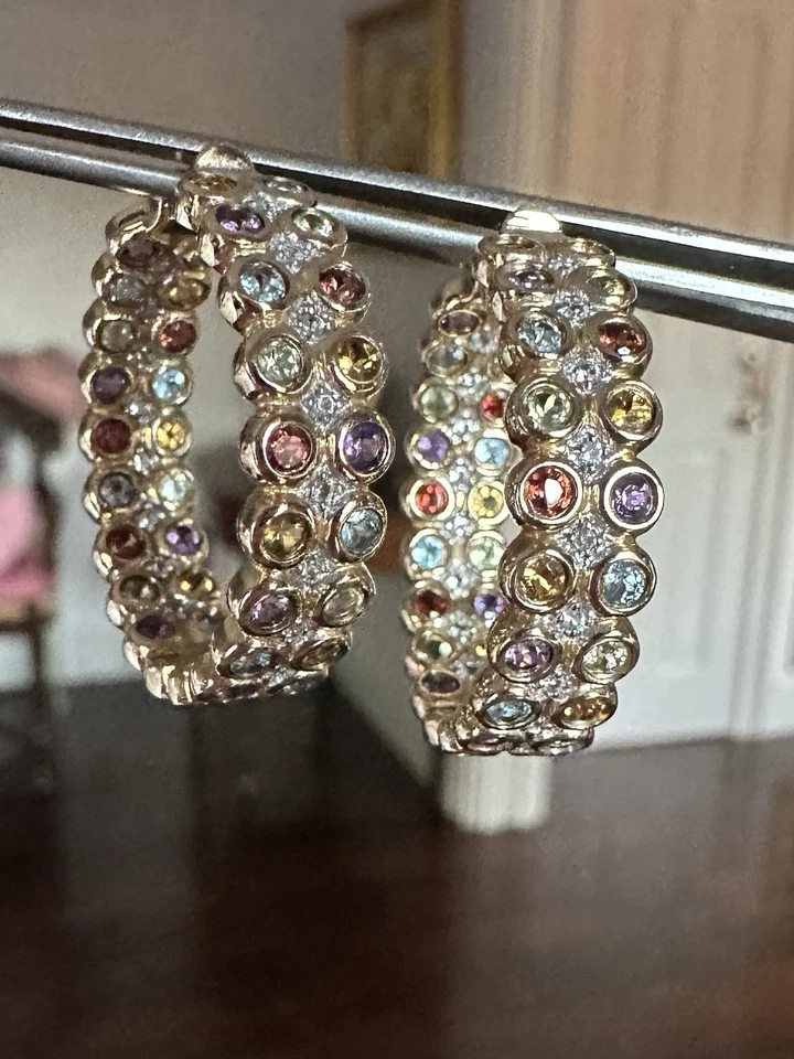 10K 黄金耳钉 - 12.80 克 — 第 2/4 张图片