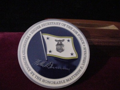 Under Secretary of the Air Force Matthew F Donavan USAF Challenge Coin-Free Ship