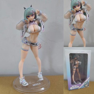 Anime Figure Inspired by Kin Mirai Nekomata Miu 1/6 Cat Girl PVC Model Unbranded