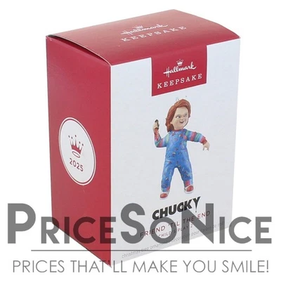Hallmark Keepsake Ornament 2025 Child's Play 2 Friend 'Til the End Chucky