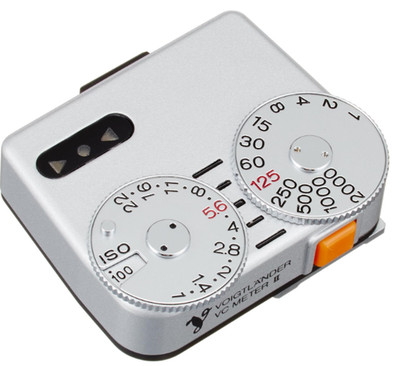 Voigtlander VC Meter II Sliver Shoe Mount Light Meter for Film