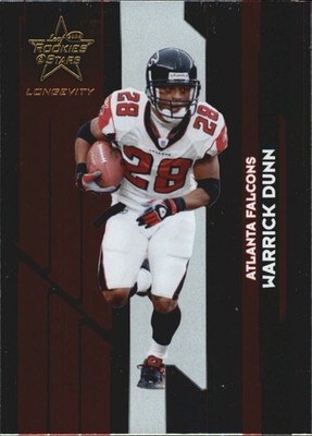 2006 Rookies and Stars Longevity Target Parallel #7 Warrick Dunn - FB
