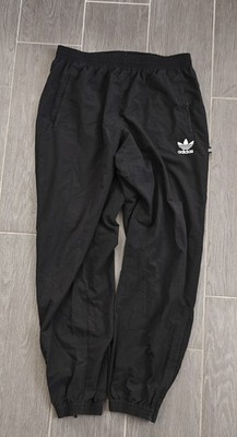Adidas Trainingshose Vintage Baggy Loose Fit Schwarz Gr. L  Y2K Streetwear