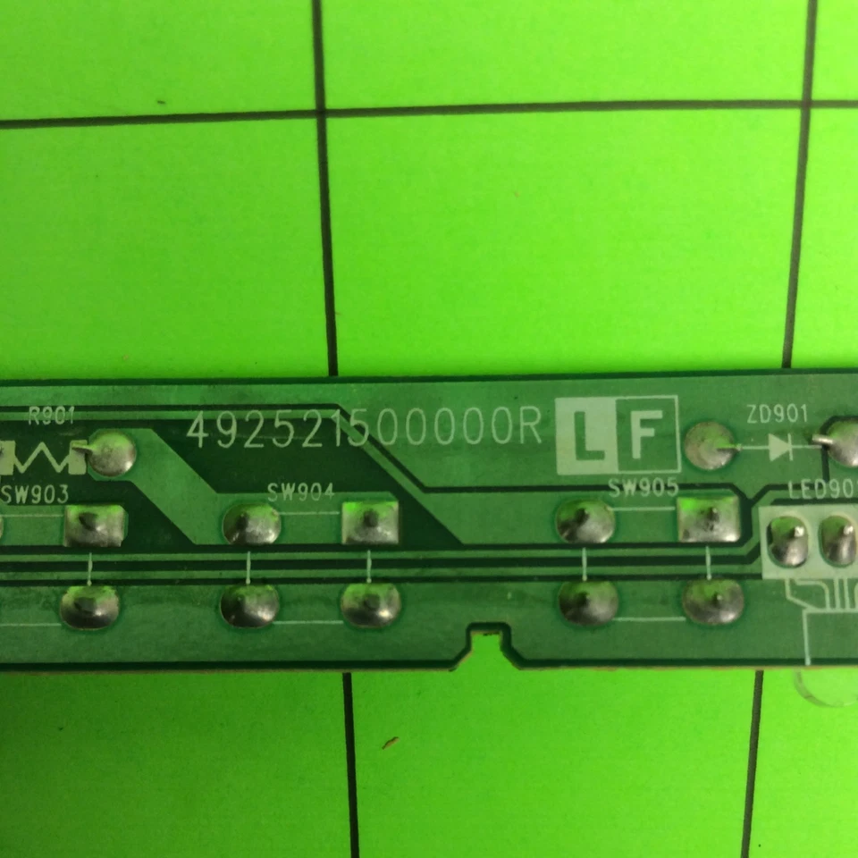 Hannspree HF225DPB Monitor Key Button Board 792831500000R - Image 3 of 4