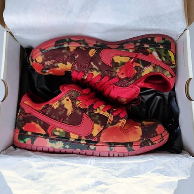 Nike Dunk SB Low Wizard of Oz Poppy Field Sz 9.5 Mint Box 313170-005 