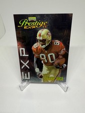 1999 Playoff Prestige EXP Gold Reflections Jerry Rice  (#581/1000)