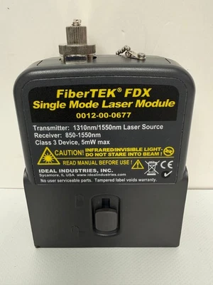 LANTEK 0012-00-0677 FIBERTEK FDX SINGLE MODE LASER MODULE FIBERTEK SM LASER - Image 1 of 3