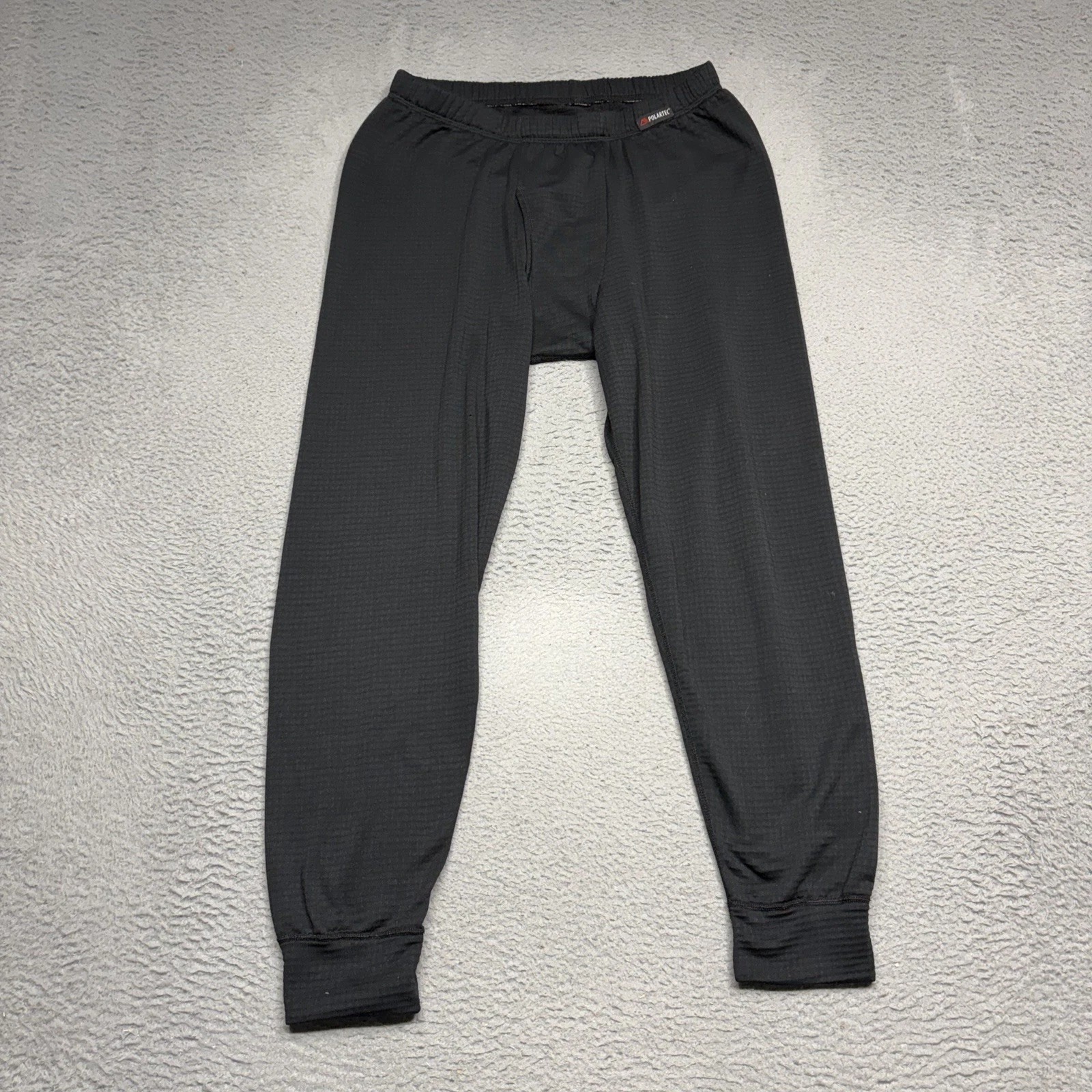 Cabelas Polartec Thermal Pants Men’s Size Large Underwear Black Outdoors Hiking
