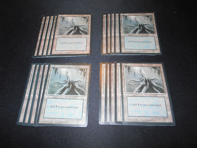 20 Basic Land #355 - SAME ART - Swamp - Ice Age - MP-NM - Magic MTG FTG