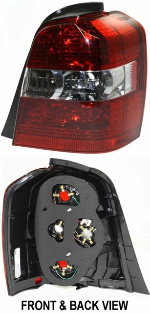 Tail Light for 2004-2007 Toyota Highlander Passenger Side ...