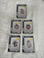 Needle Magic NMI Stitch A Card Counted Cross Stitch Kit Christmas Lot of 5