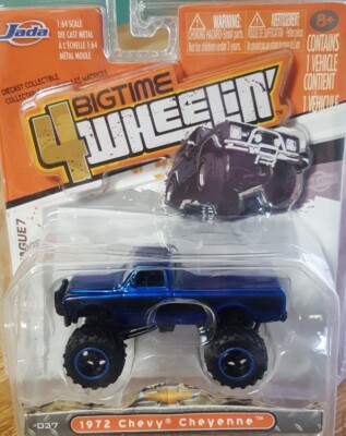 Jada Big Time 4 Wheelin' 1972 4x4 Chevy Cheyenne Pickup