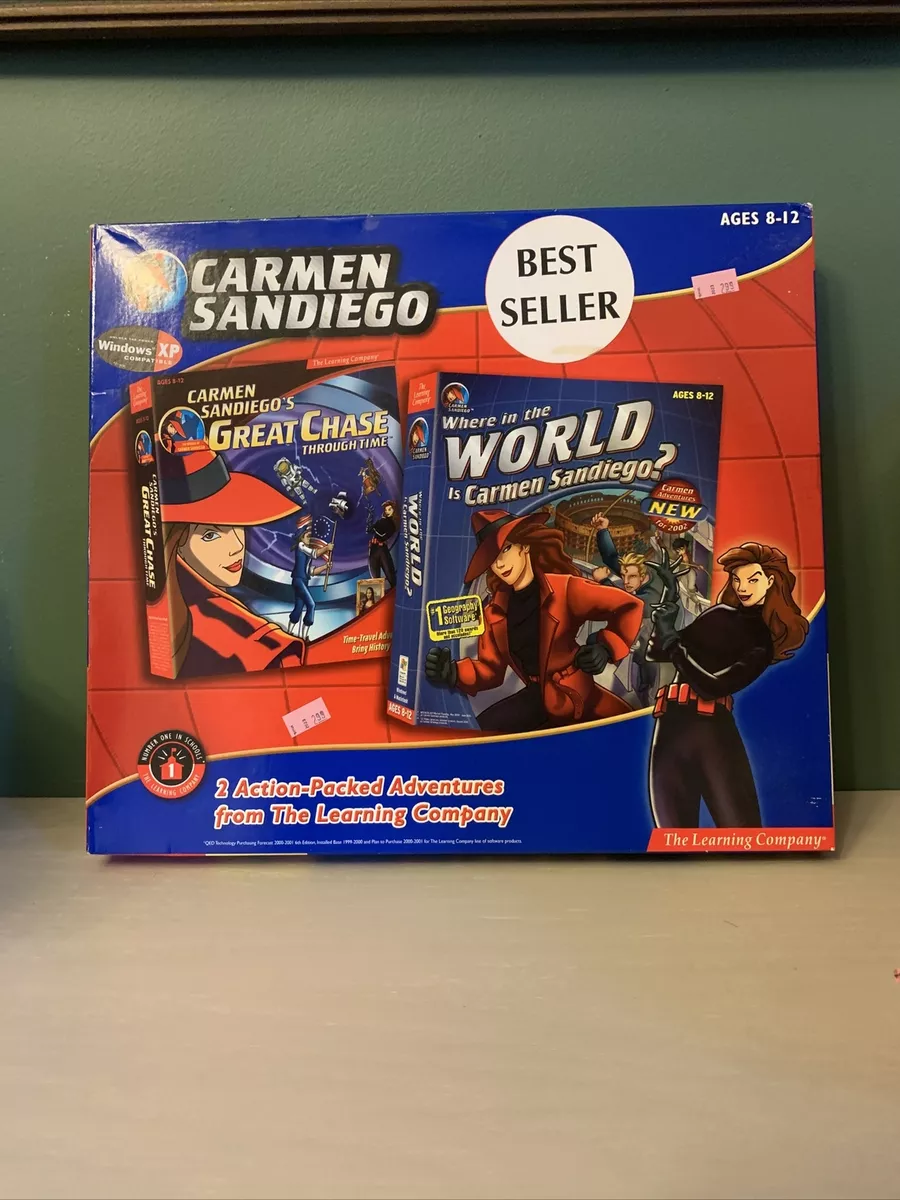 Carmen Sandiego computer game  Childhood memories, Back in my day