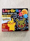 Lite Brite Super Bright HD Pokemon Edition Light Up Screen **Open Box**