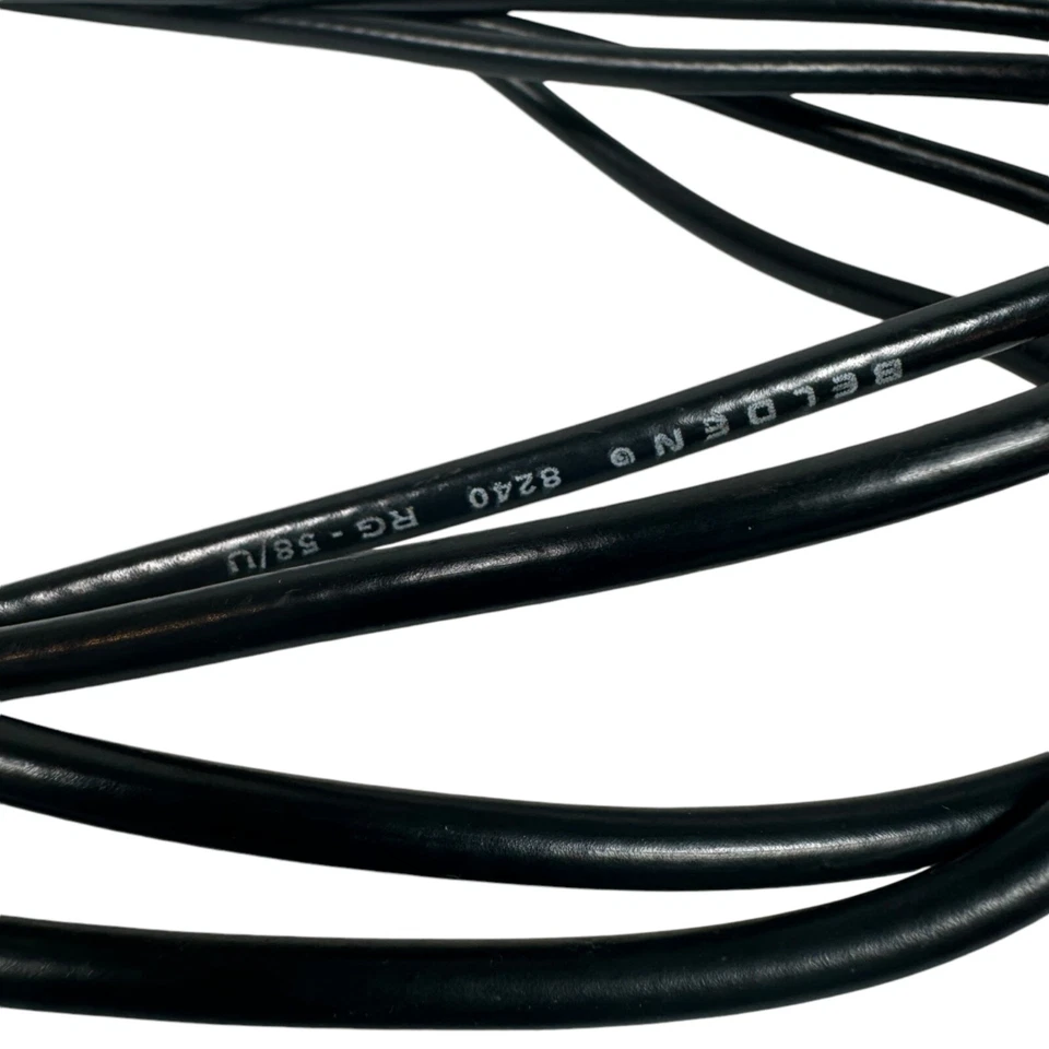Belden 8240 RG - 58/U 8 Foot Long Coaxial Cable for CB Radio - Image 4 of 4