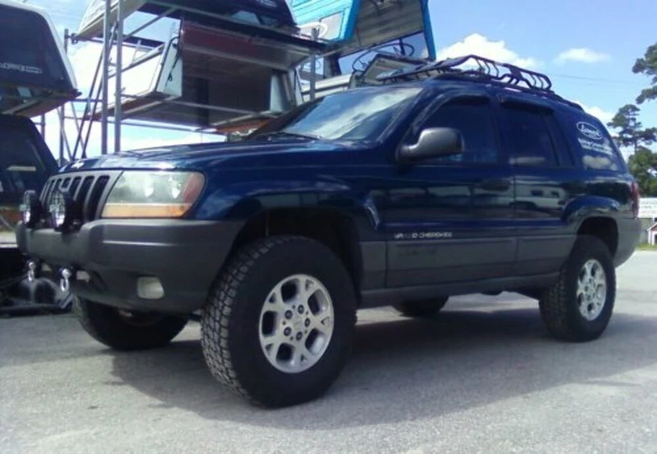 Kit de elevación niveladora de resorte helicoidal delantero 2,5" trasero para Jeep Grand Cherok 1999-2004 Foto 3 de 3