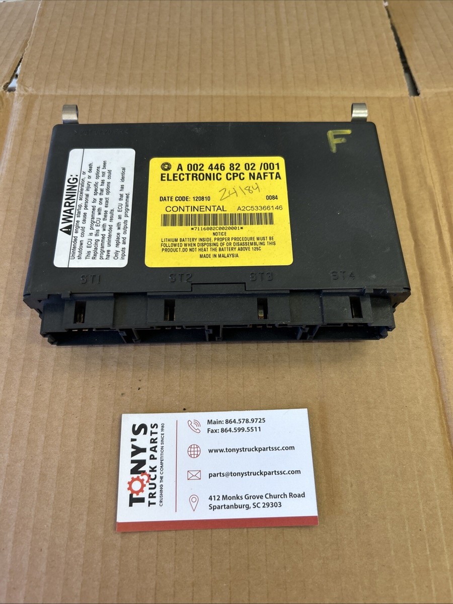 Freightliner Cascadia Body Control Module A0024468202/001 | eBay Freightliner Cascadia Body Control Module A0024468202/001 | eBay